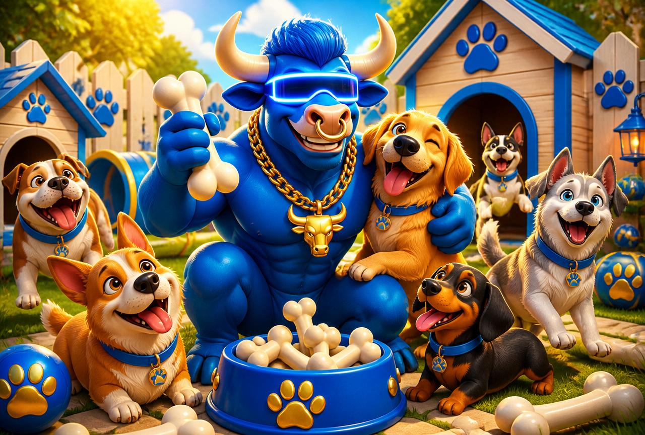 HashCashCow The Dog House Megaways slot artwork