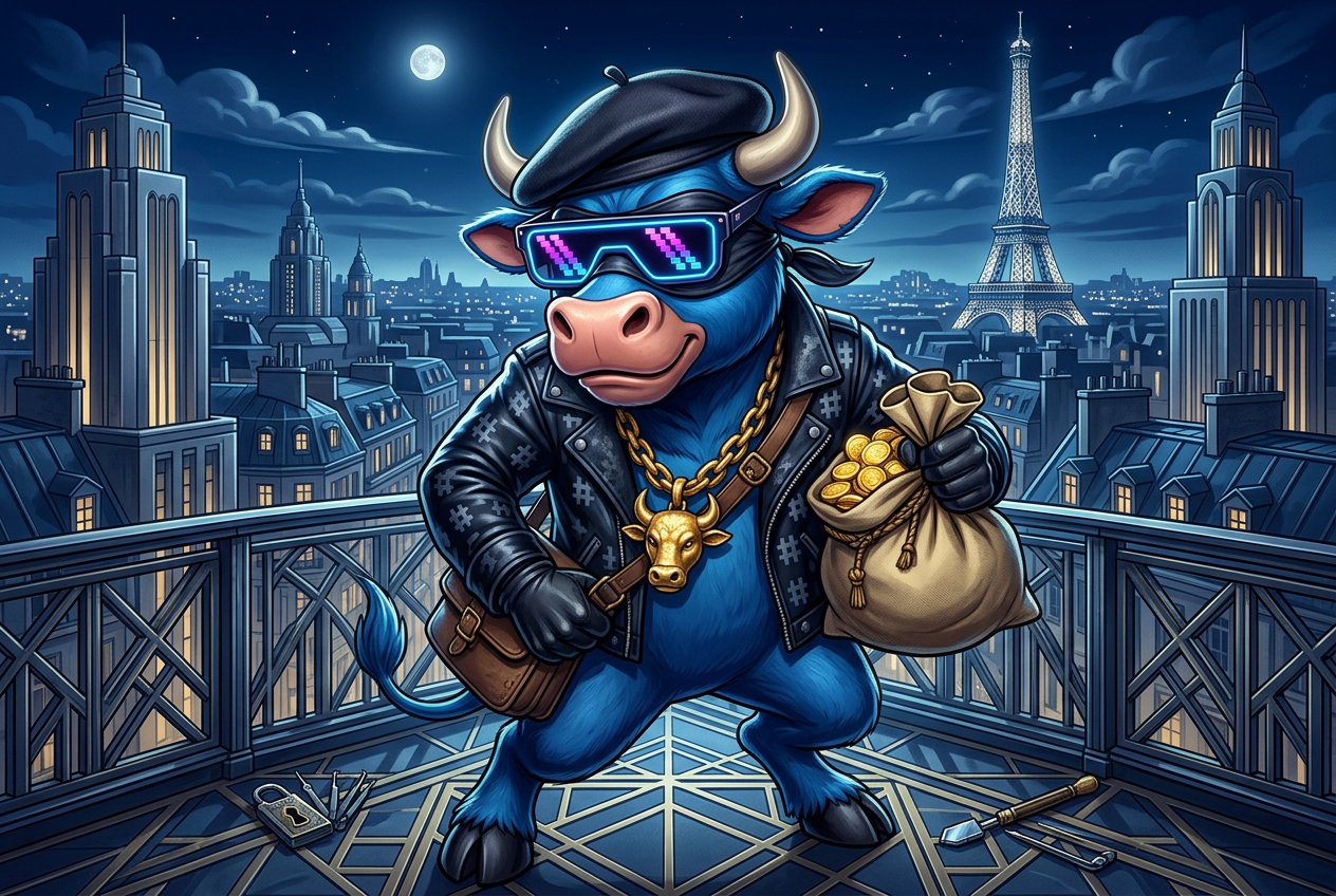 HashCashCow Le Bandit slot artwork